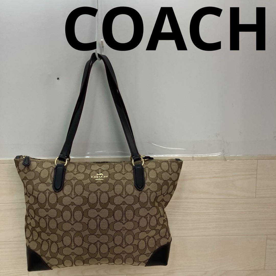 COACH コーチ シグネチャー トートバッグ W25406拍卖