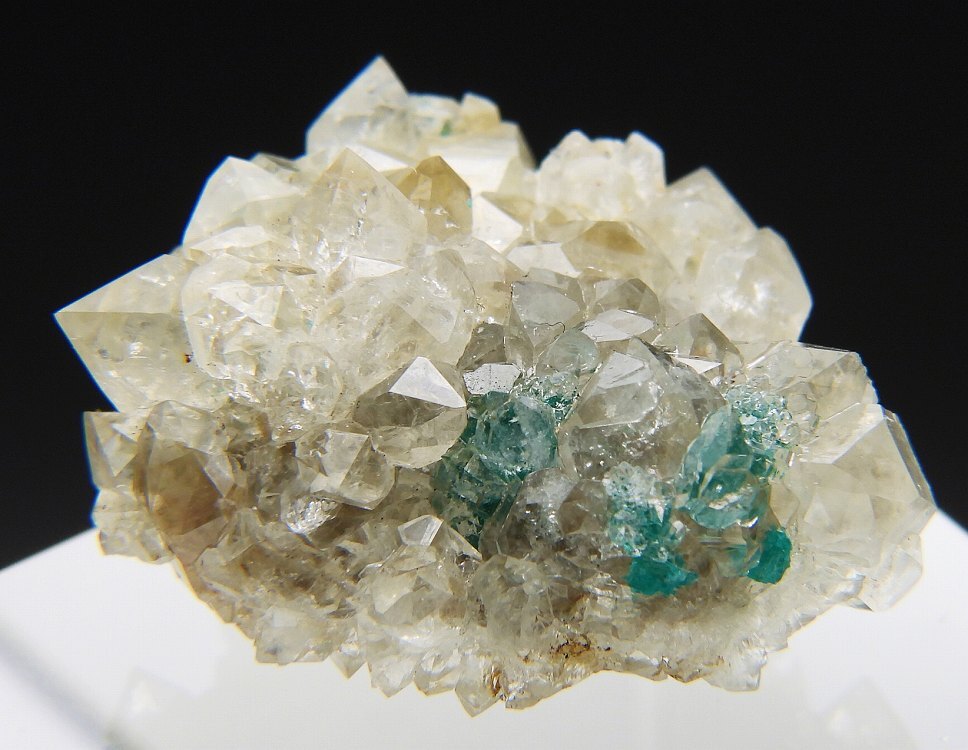 ☆☆ 美品! 翠銅鉱入り水晶 <コンゴ> 7 ☆☆拍卖