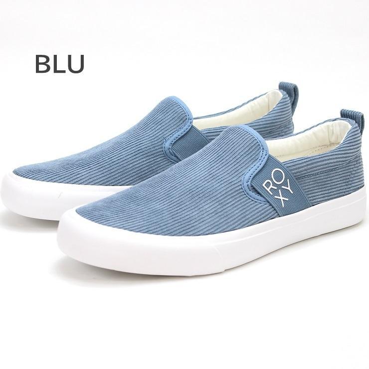 ★ROXY /ロキシー★新品 GOOD DAY コーデユロイ キャンバススニーカー 23cm ブルー拍卖