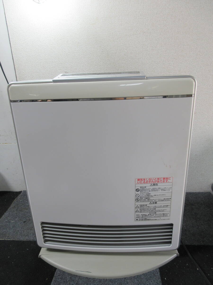 棚9・A220 Rinnai リンナイ ガスファンヒーター RC-J4001NP-2 LPガス用 通電OK 現状品拍卖