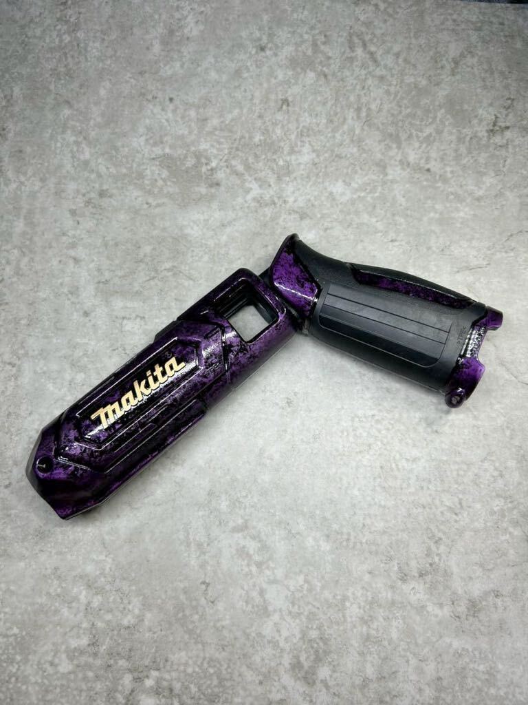 Makita TD022D ハウジング カスタムペイント ラップ塗装 ペンインパクト ペンドライバー マキタ 腰道具 ニックス ハイエース 拍卖