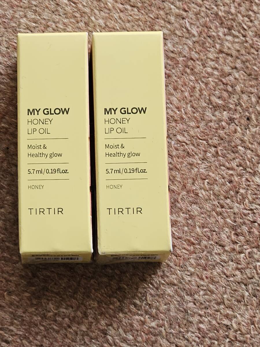 TIRTIR MY GLOW HONEY LIP OIL ティルティル マイグロウ ハニー リップオイル 未開封 2個 セット拍卖