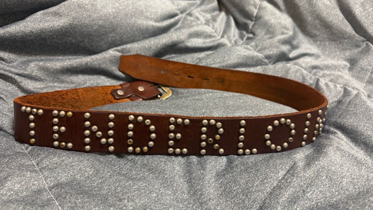 テンダーロイン ベルト TENDELOIN スタッズ M 32 HTC T-STUDS BELT スタッズベルト拍卖