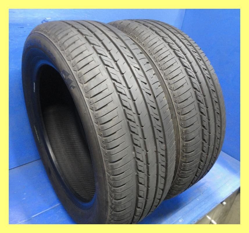 2021年製 8分山 2本セット ブリヂストン ★ セイバーリング 【195/55R16】 2本★QC0164拍卖