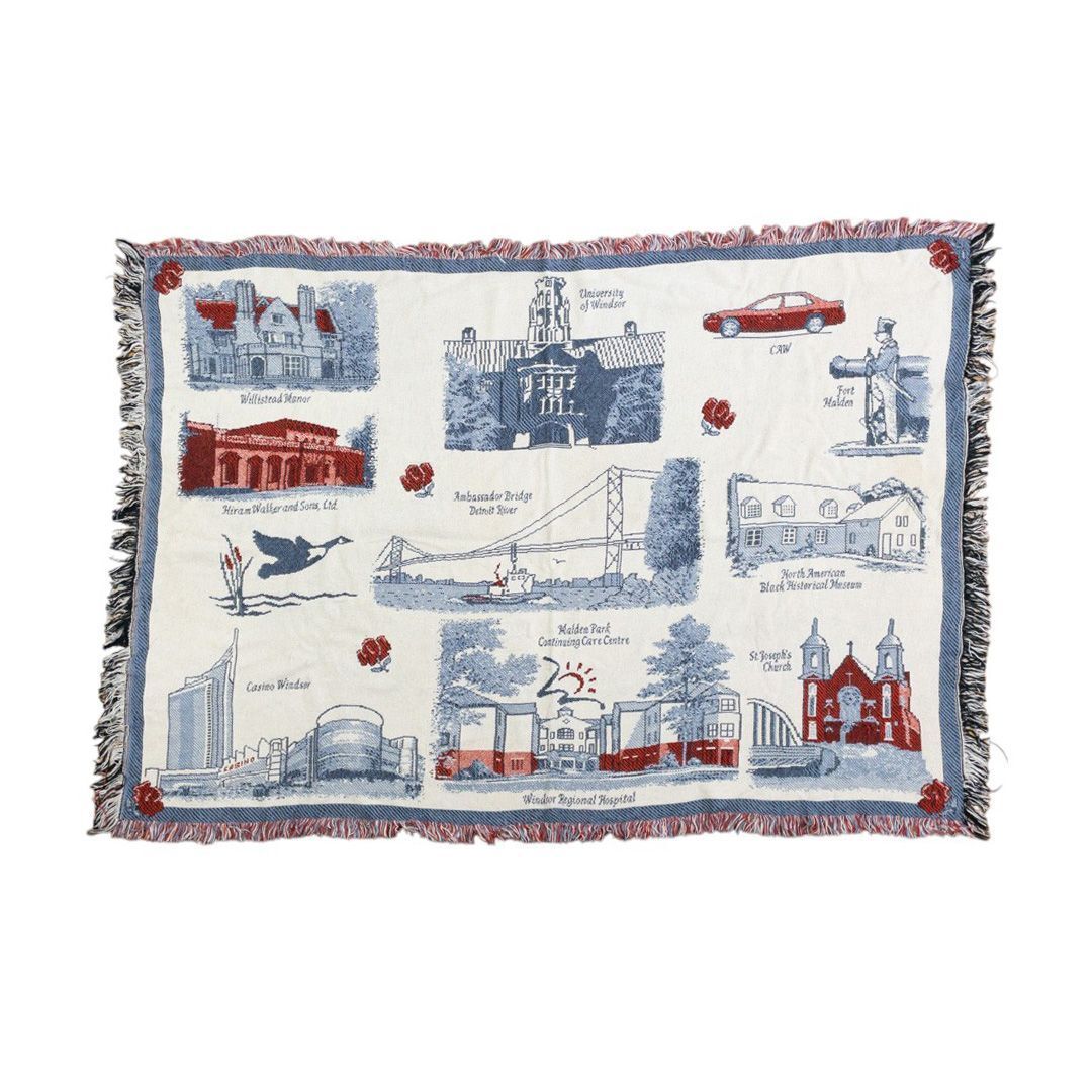 vintageラグ カーペット カナダ オンタリオ州 名所 1077拍卖