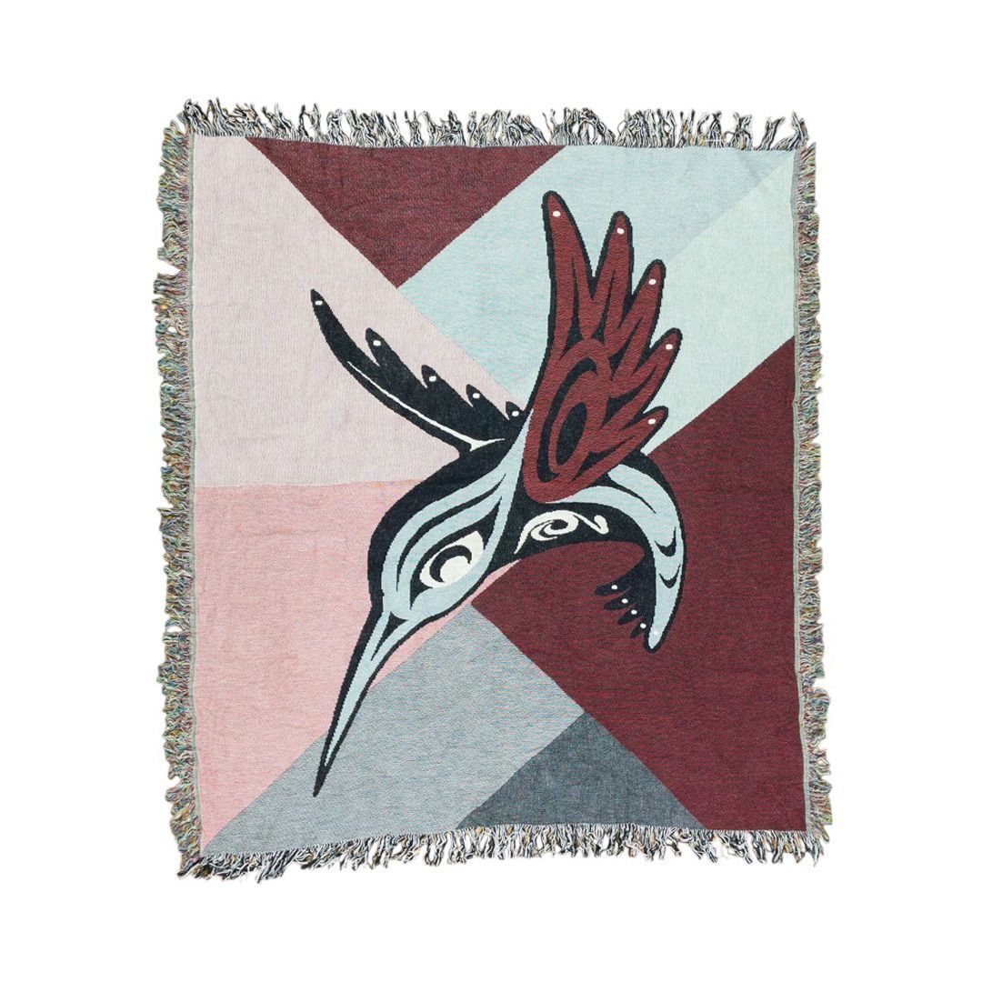 vintageラグ カーペット USA製 ハミングバード ハチドリ 1032拍卖