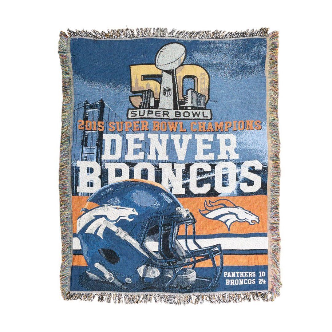 vintageラグ カーペット USA製 NFL デンバーブロンコス 1135拍卖