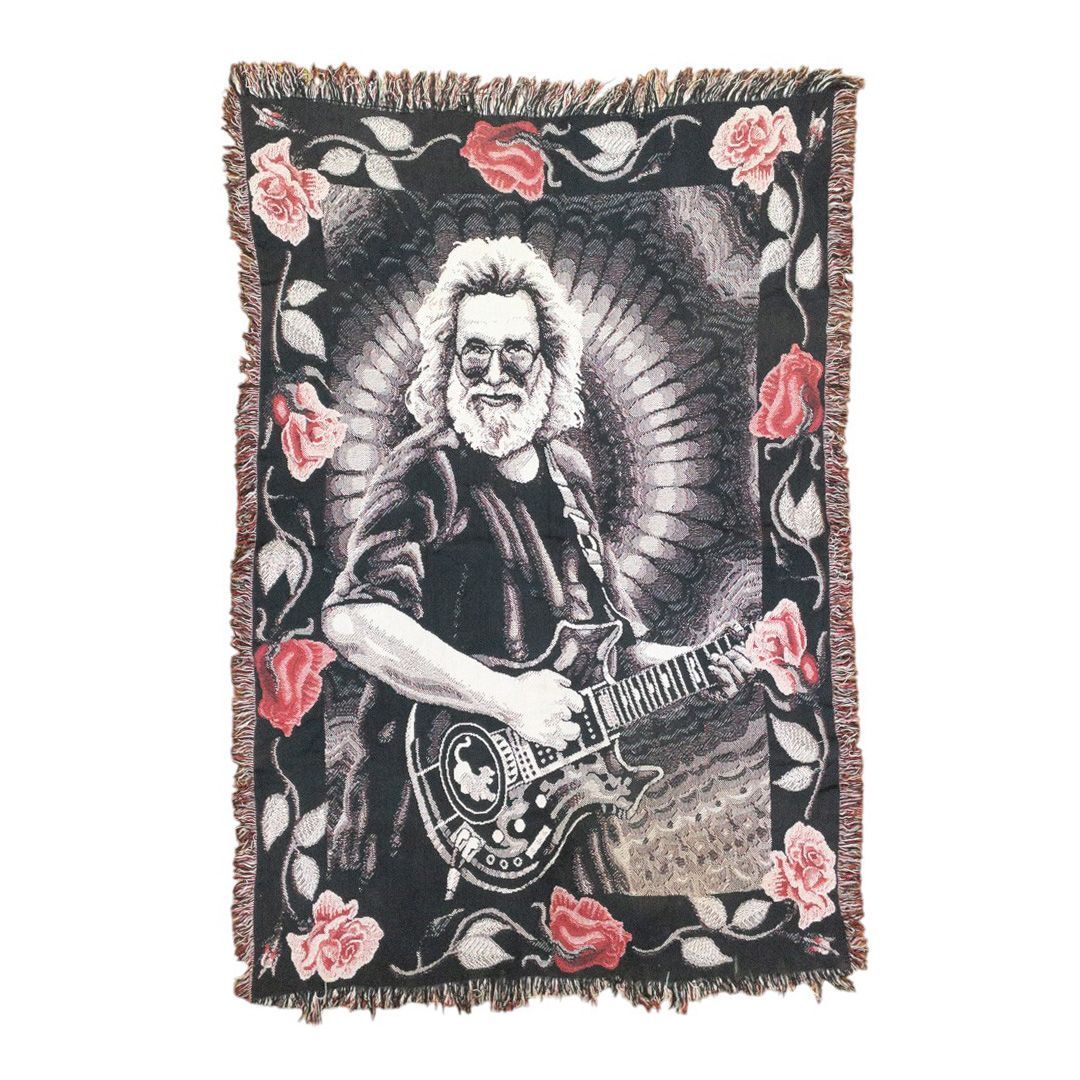 vintageラグ カーペット Jerry Garcia バンド グレイトフルデッド 1163拍卖