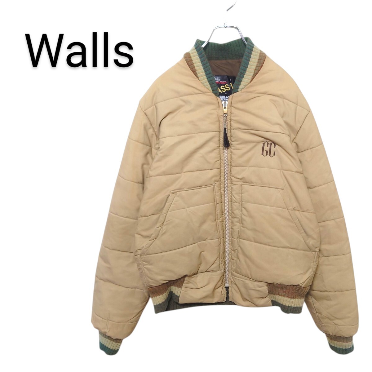【Walls】80's BLIZZARD PRUF 中綿入りジャケットA3155拍卖