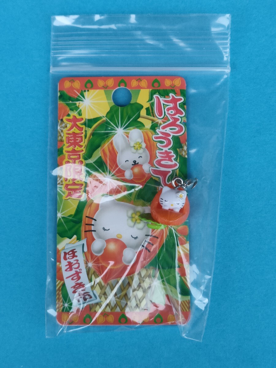 ★美品★レア★大東京限定 ほおずき市 ファスナーマスコット 根付け★ご当地キティ ハローキティ おねんね 可愛い キーホルダー Sanrio 橙拍卖