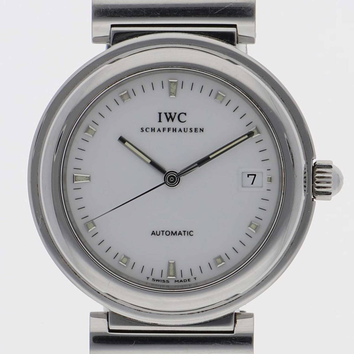 IWC W352802 ダヴィンチ ホワイトダイヤル SS 自動巻き メンズ【122724】拍卖