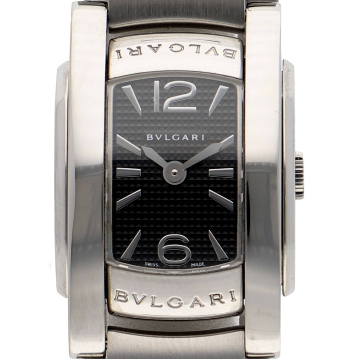BVLGARI ブルガリ AA26S アショーマ ブラックダイヤル SS クオーツ レディース【127865】拍卖