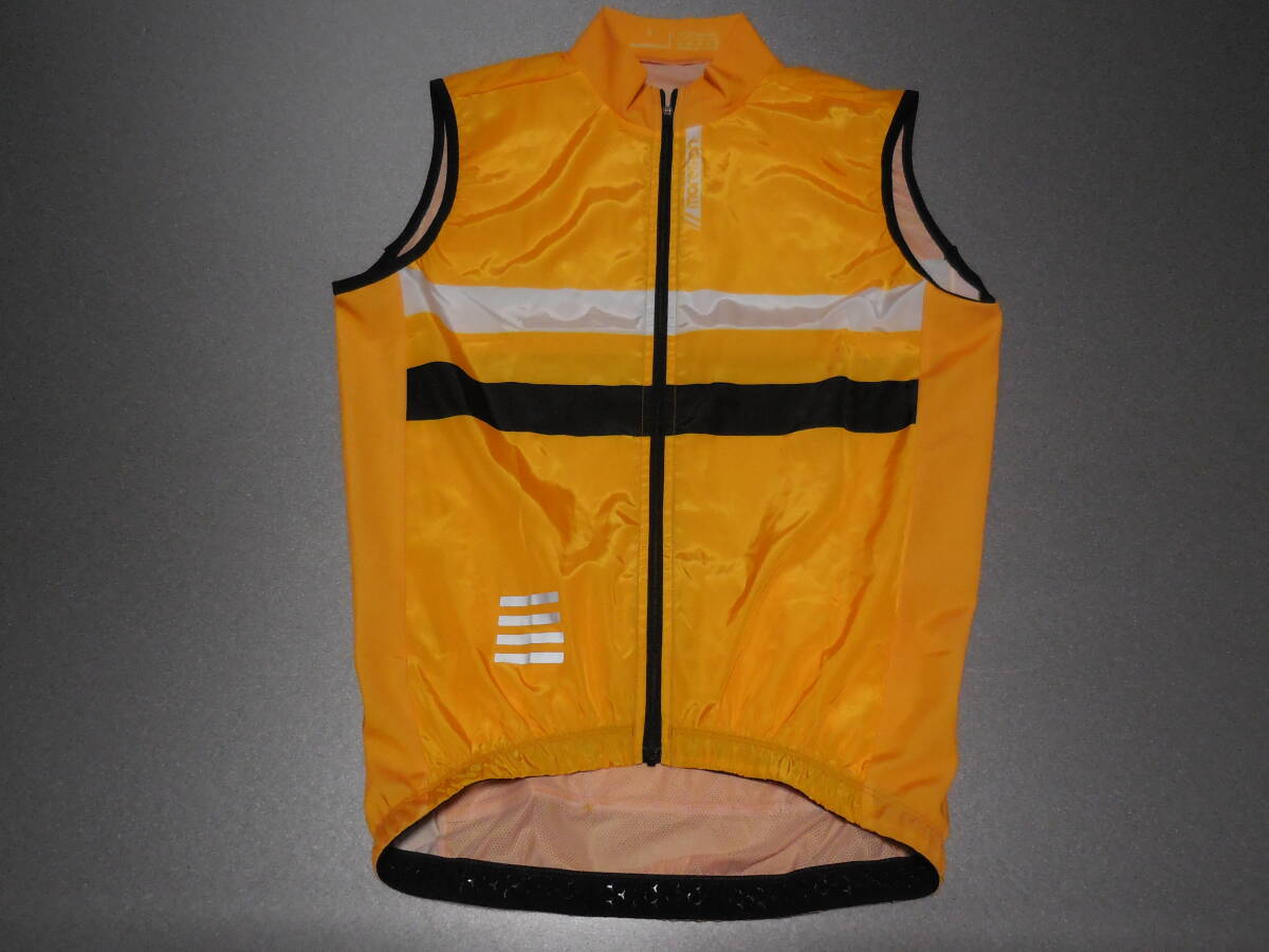 morethan モーゼン サイクルベスト ジレ Sサイズ イエロー拍卖