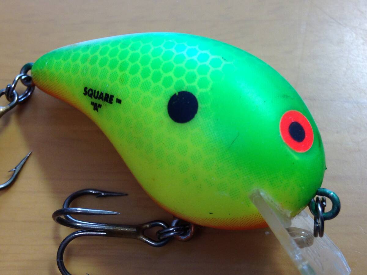 ★BOMBER★ ボーマー スクエアA 5cm チャートグリーン ※背中に白色化あり #20-933拍卖