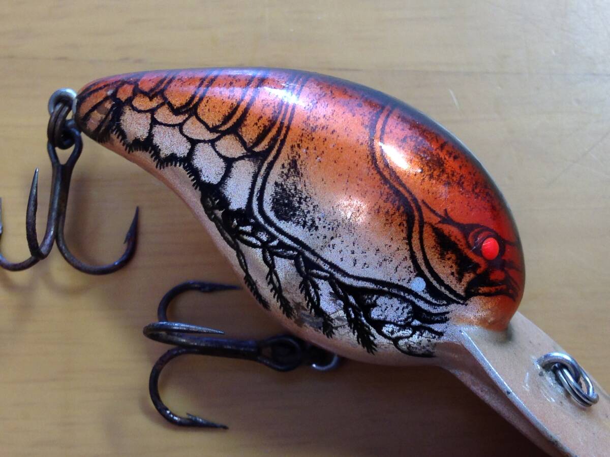 ★BOMBER★ ボーマー ファットA 5cm ナチュラルクロー ※塗装剥げ多数あり #20-936拍卖