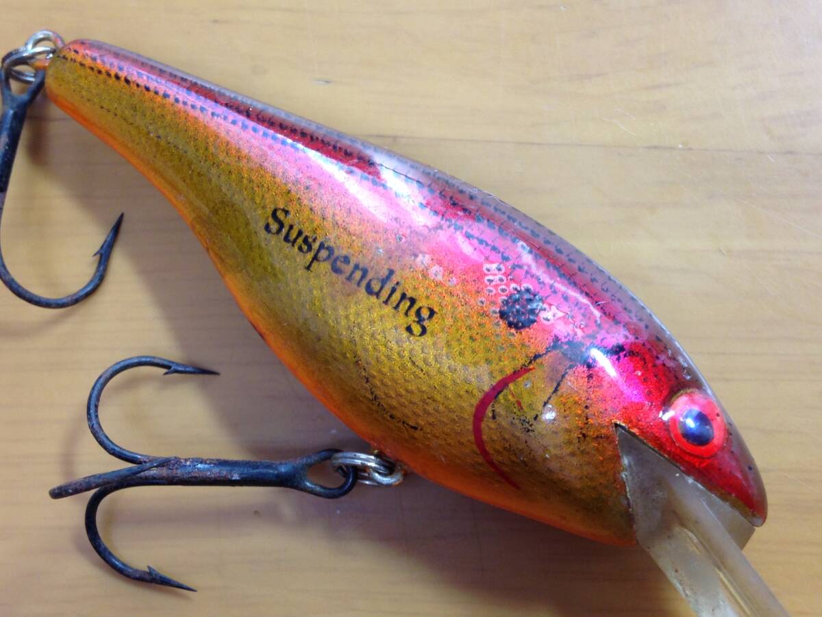 ★REBEL★ レーベル ミスティック シャッドR サスペンディング ナチュラルレッド ※塗装剥げや汚れあり #20-914拍卖