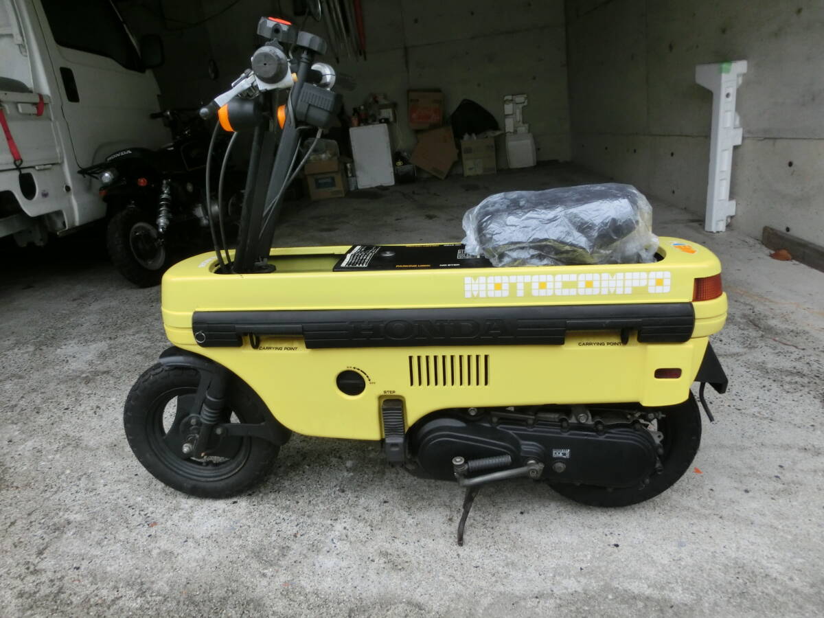 モトコンポ 未登録車 人気のイエロー 室内保管車 モンキー、ポッケ、エポ拍卖