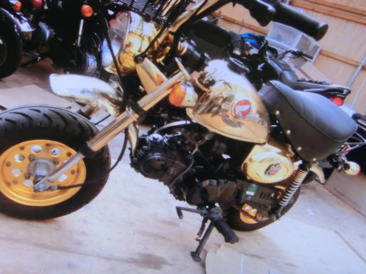 ゴールドモンキー12v 最終型 超希少車 お宝出品 ゴリラ、ジャズ、ポッケ、エポ拍卖