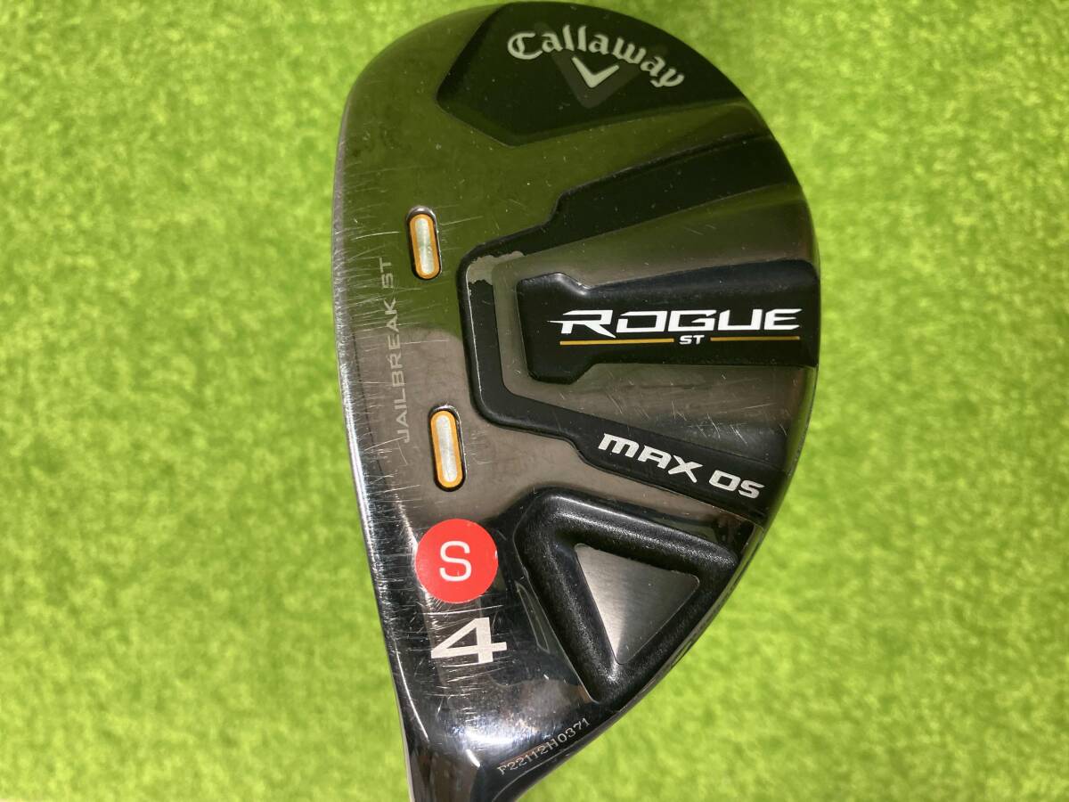 Callaway ROGUE ST MAX OS ユーティリティ #4 N.S PRO MODUS3 TOUR105 フレックスS ロフト角21° キャロウェイ ローグ レフティ拍卖