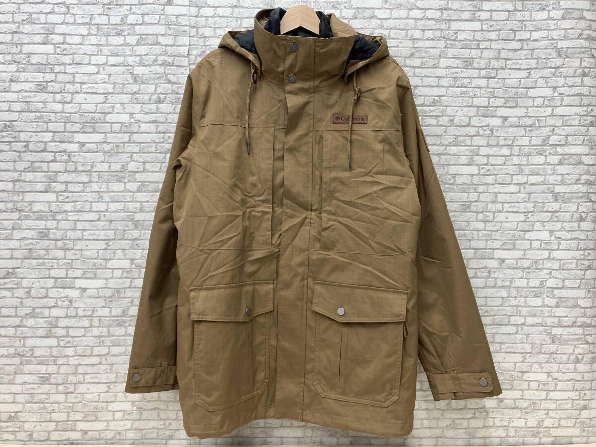Columbia コロンビア Horizons Pine Interchange Jacket WM7215 3WAY防水ジャケット マウンテンパーカー オムニヒート メンズ M ブラウン系拍卖