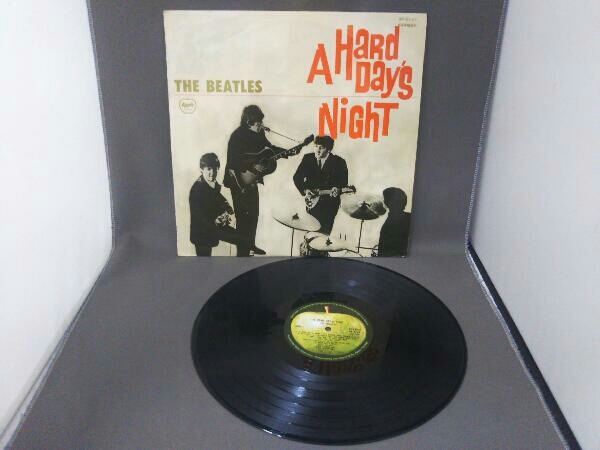 現状品 動作未確認 ザ・ビートルズ 【LP盤】ビートルズがやって来る ヤア!ヤア!ヤア! 歌詞カード欠品拍卖