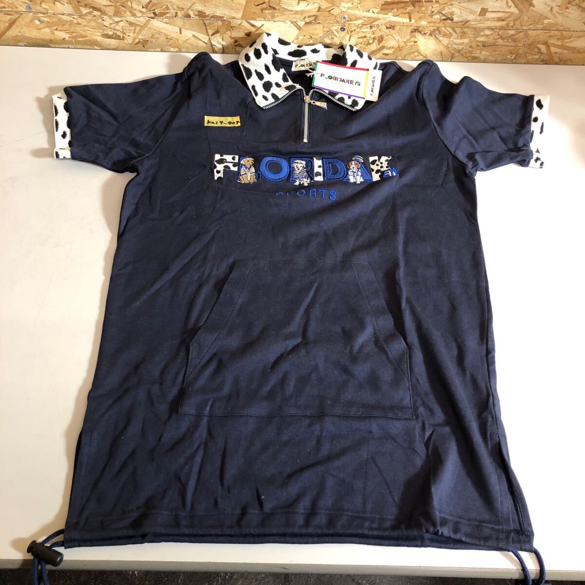 FLORIDAKEYS フロリダキーズ 半袖Tシャツ ネイビー Mサイズ ブラック Tシャツ KAI4-404拍卖