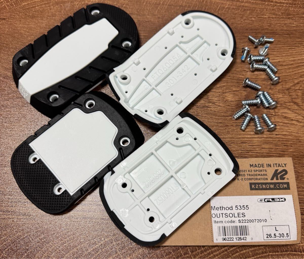 k2 FT 交換用ソール Lサイズ 26.5cm~30.5㎝ ノーマルアルペン Method メソッド FLEX拍卖