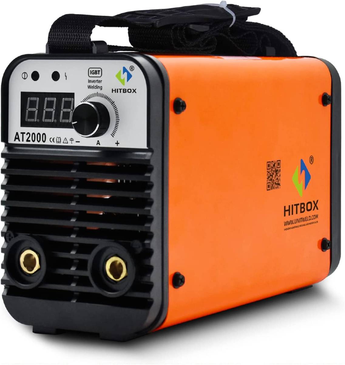 【新品】HITBOX アーク溶接機 AT2000 200A 100V/200V兼用 ARC手棒溶接 直流インバーター 小型軽量 家庭用 日本語取扱説明書拍卖