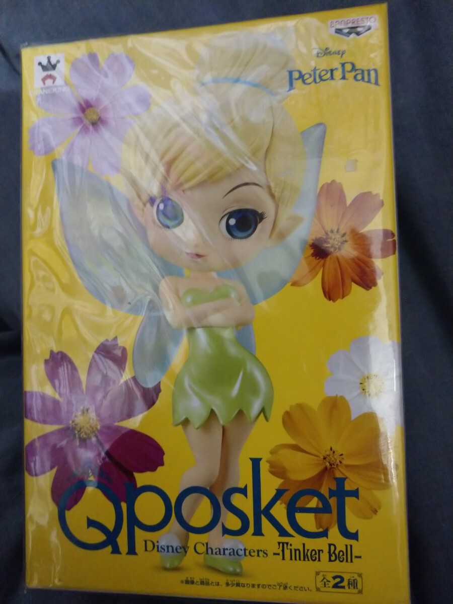 【新品・未開封】ティンカー・ベル B Disney Characters Q posket -Tinker Bell ピーター・パン拍卖