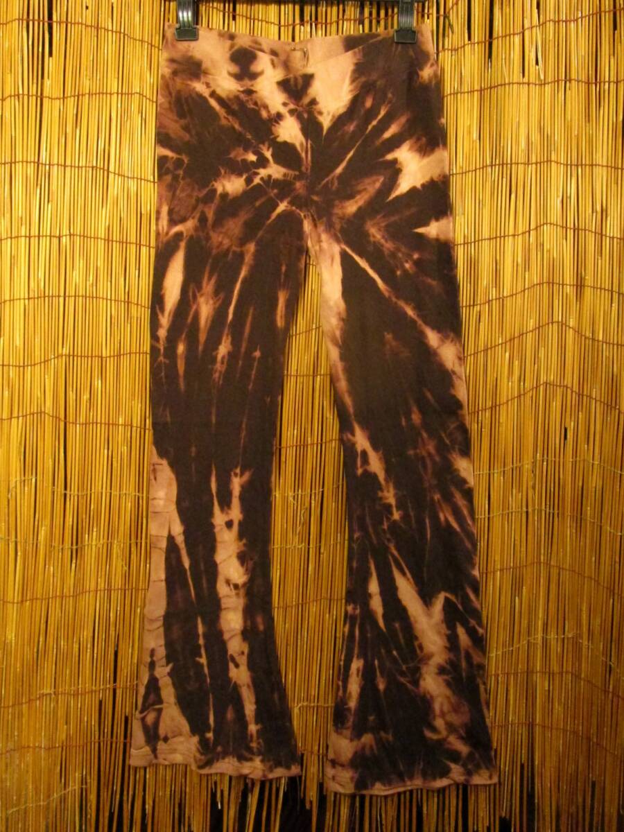 ④新品*ストレッチ*コットン素材*タイダイ染め*ゴアパンツ拍卖