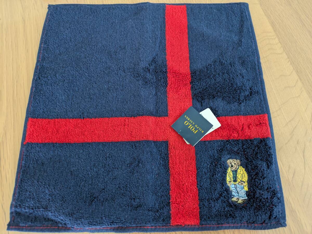 ラルフローレン ポロベア タオルハンカチ拍卖