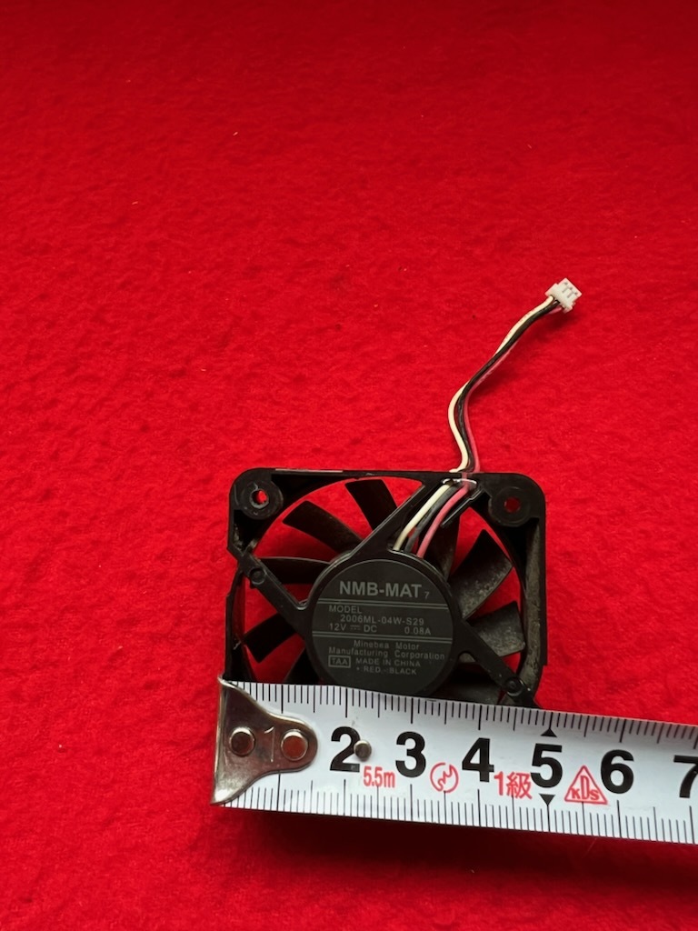 Panasonic ブルーレイレコーダー DMR-BW750用ファン NMB-MAT7 2006ML-04W-S29 動作確認済 (N115)拍卖