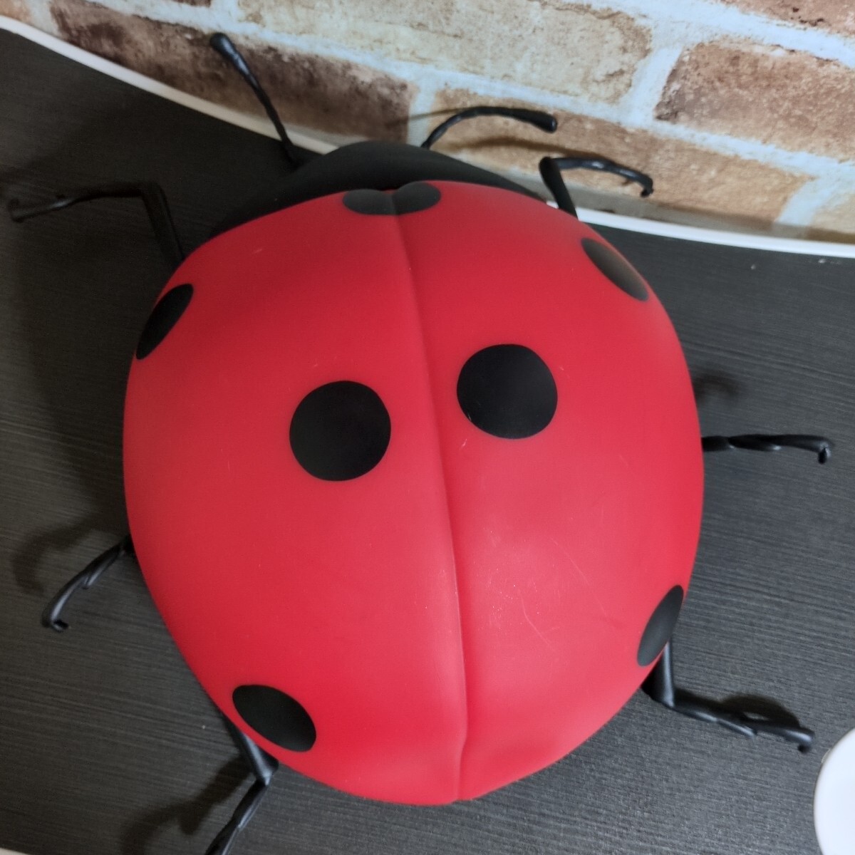 てんとう虫 メガフィギュア (全長約40cm)拍卖