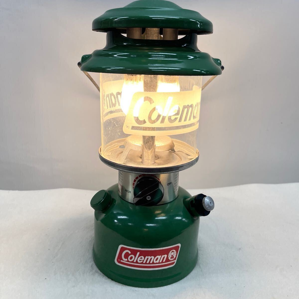 Coleman コールマン ツーマントル ガソリンランタン アウトドア キャンプ 97年製 点灯確認済 282 285 (03287F)拍卖