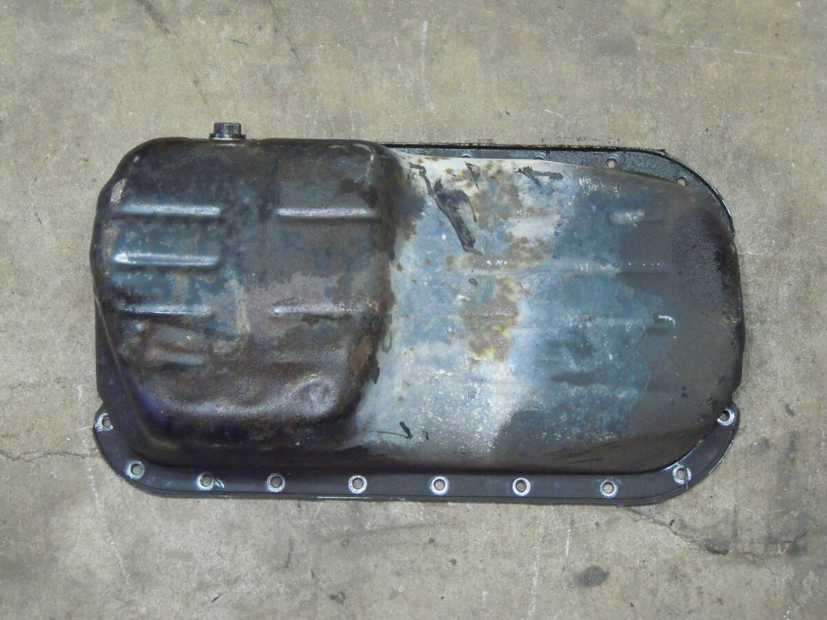 ホンダ プレリュード XX BA BA5 110系 B20A キャブ 純正 エンジン オイルパン オイルカバー オイルドレン 凹み有 ジャンク品 検) BA4 等?拍卖