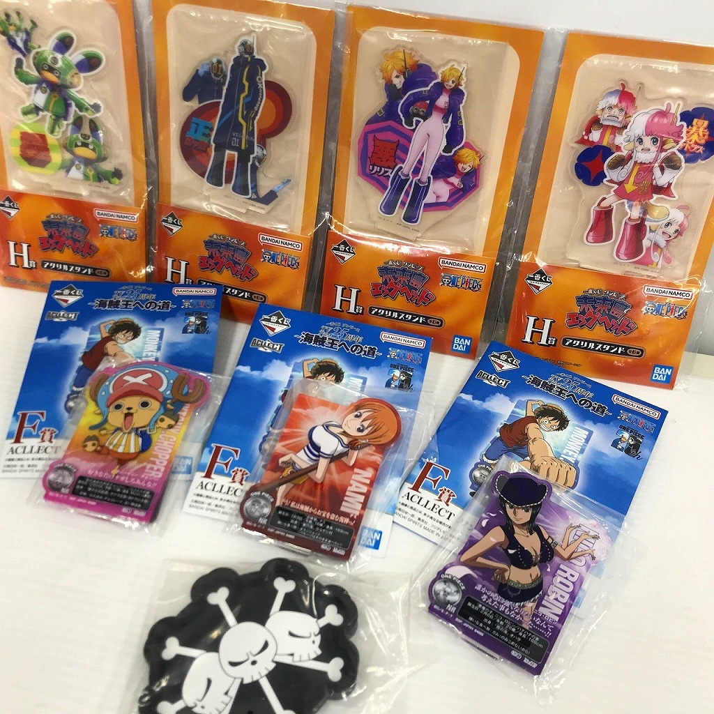 【未使用】BANDAI SPIRITS ワンピース 一番くじ おまとめ★FH賞 アクリルスタンド/ 一番くじ ワンピース 未来島エッグヘッド/海賊王への道拍卖
