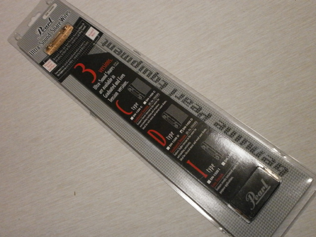 Pearl  Ultra-Sound Snare Wires Dタイプ SN-1420D 未使用新品特価!!拍卖