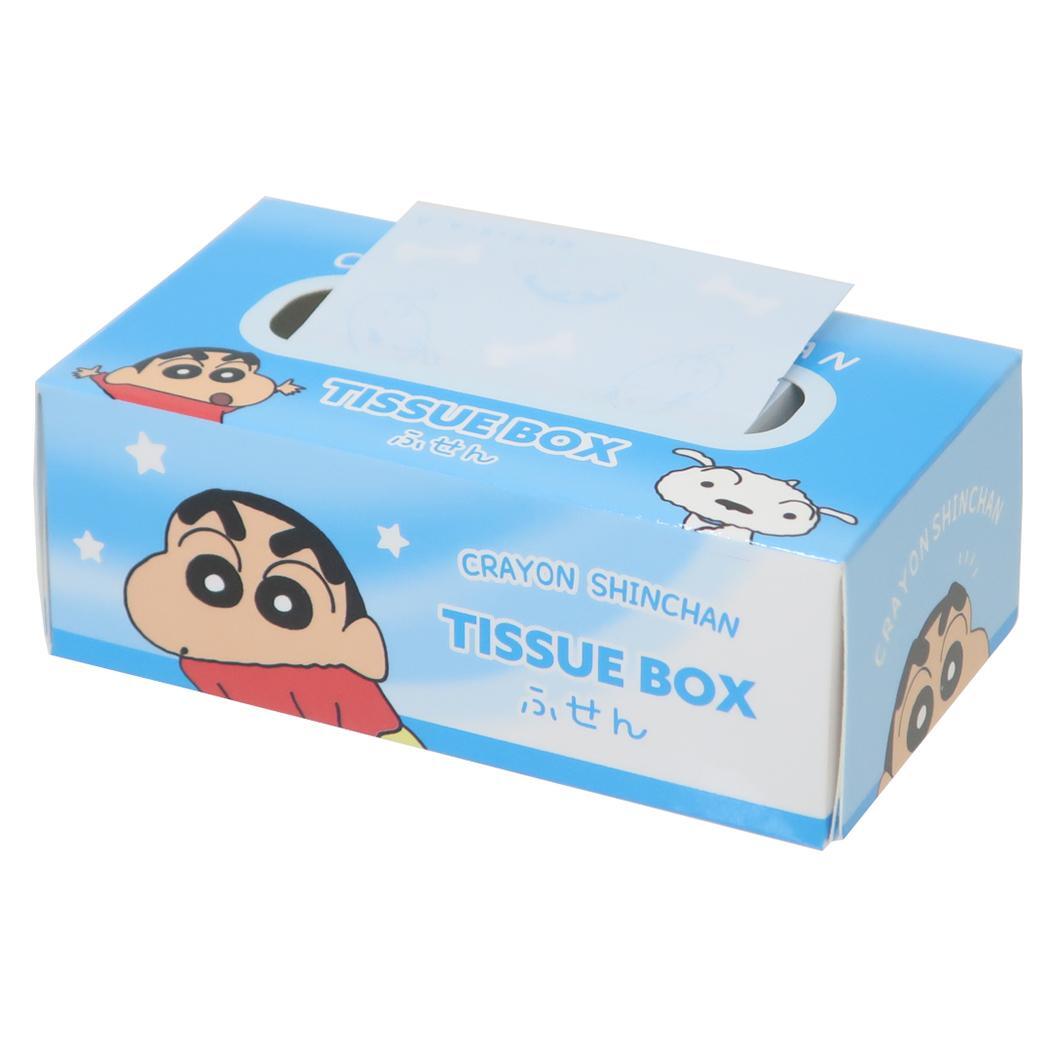 クレヨンしんちゃん 付箋 ティッシュボックスふせん しんちゃん&シロ ティーズファクトリー 新学期準備文具 伝言 事務用品 付せん拍卖