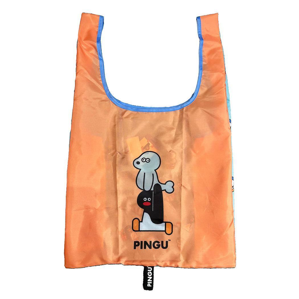 PINGUx松本セイジ ショッピングバッグ エコバッグMサイズ OR ロータスウイング お買い物かばん キャラクター グッズ拍卖