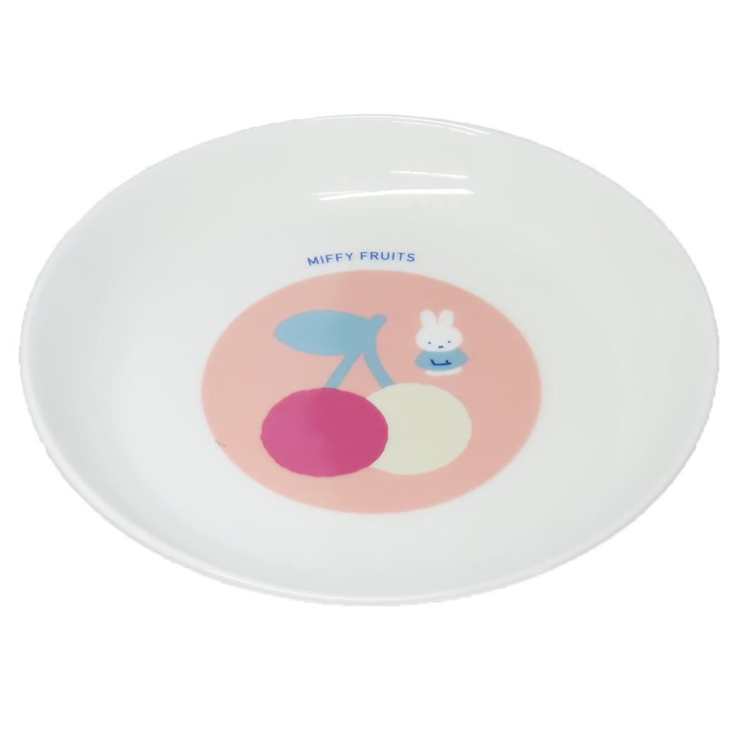 ミッフィー 中皿 カレー&パスタプレート MIFFY FRUITS ディックブルーナ 金正陶器 ギフト 絵本キャラクター グッズ拍卖