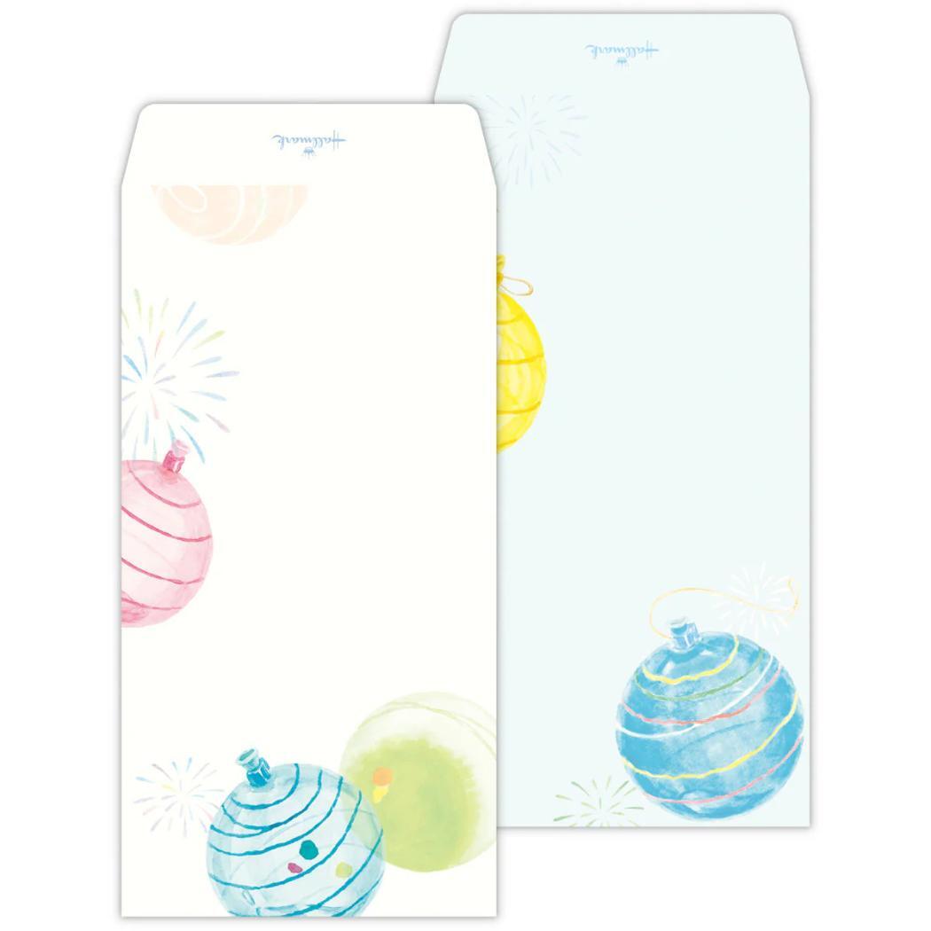 封筒 レターパッド用封筒 全般柄 納涼玉2 ヨーヨー風船 日本ホールマーク 手紙 おしゃれ かわいい 夏 グッズ拍卖