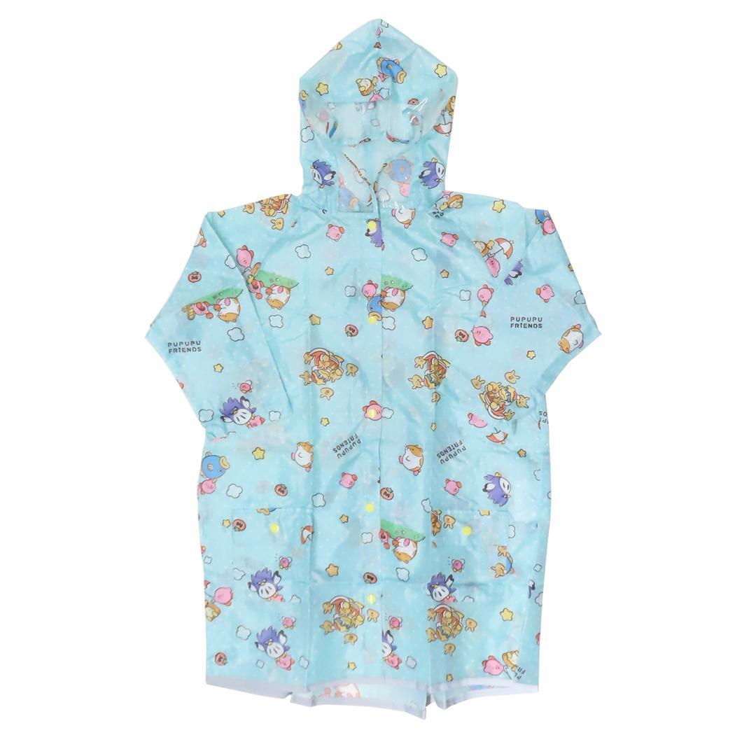 星のカービィ 子供用 レインウェア リュック ランドセルが背負えるレインコート プププフレンズ スケーター キッズ 子ども用 雨合拍卖