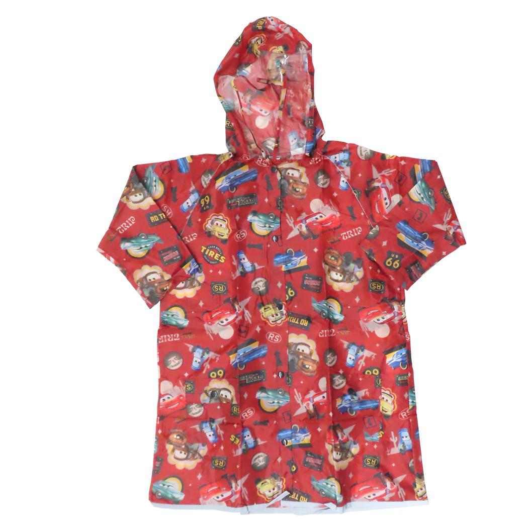 カーズ 子供用 レインウェア リュック ランドセルが背負えるレインコート ディズニー スケーター キッズ 子ども用 雨合羽 キャラ拍卖
