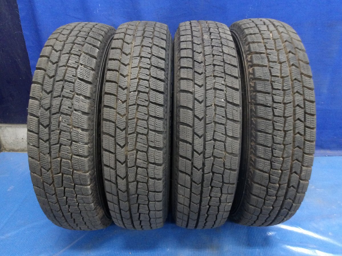 ◎『DUNROP ダンロップ WINTERMAXX WM02 ウィンターマックス 155/80R13 2023年製 冬タイヤ スタッドレスタイヤ 4本セット』拍卖