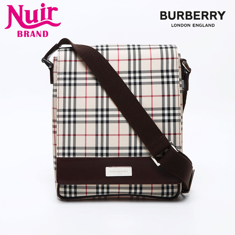 バーバリー BURBERRY ショルダーバッグ ノバチェック ベージュ拍卖