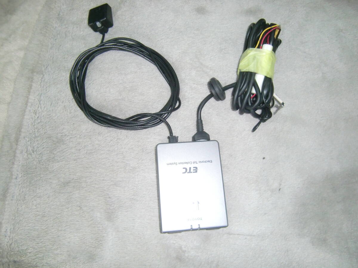 トヨタ純正 ETC車載器 アンテナ分離拍卖