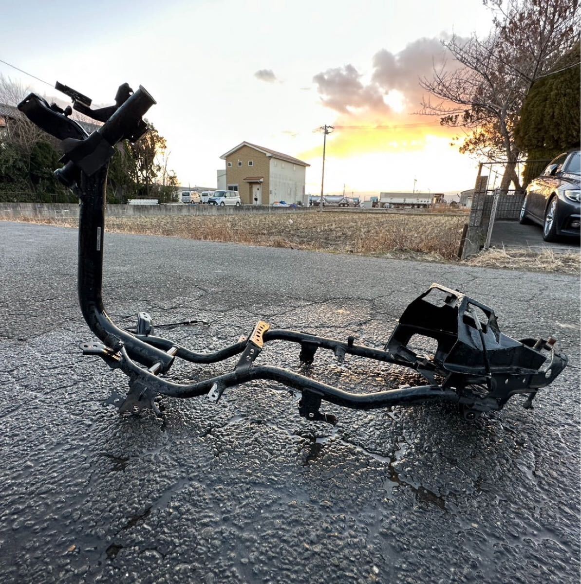 57967■ (この商品に限り手渡し可能!!) ヤマハ ジョグ SA55J (00番台~) 書類付き フレーム拍卖