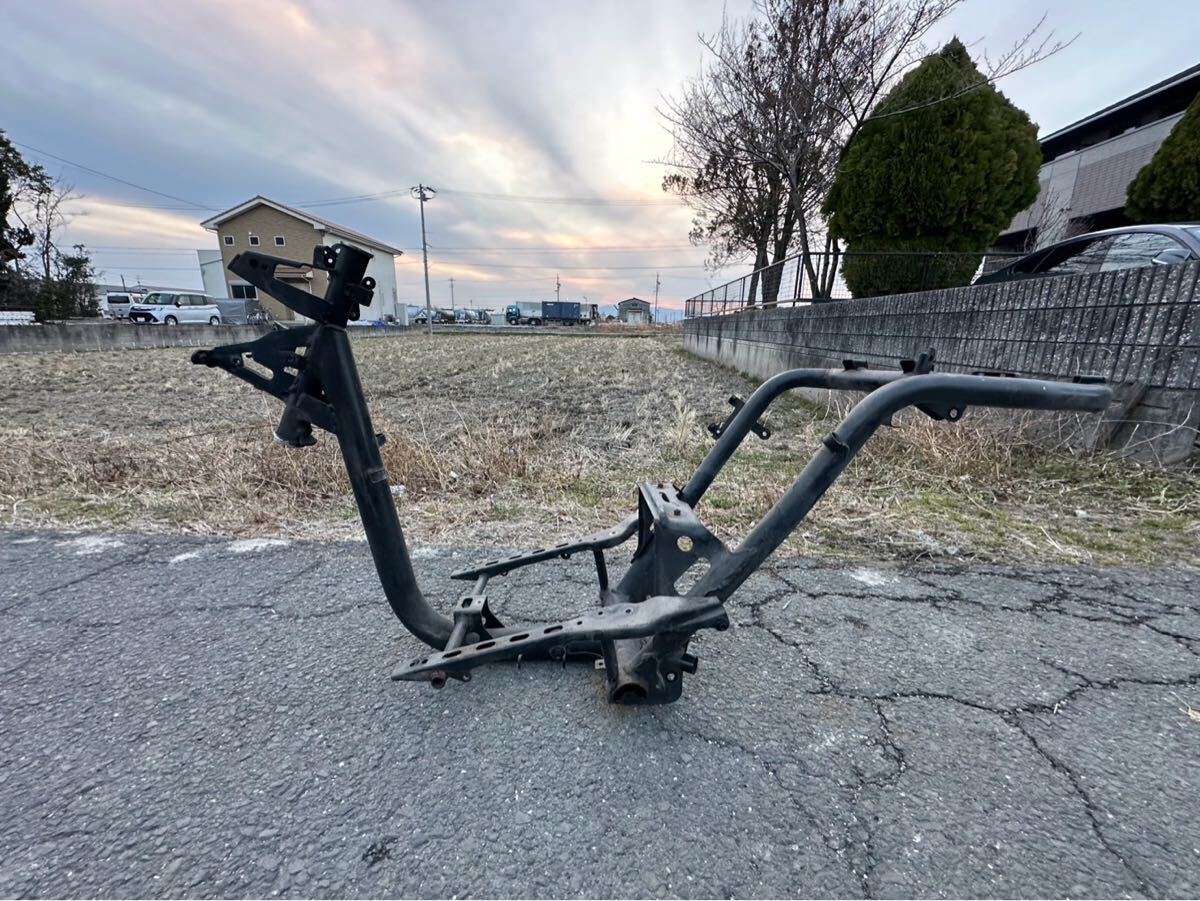 58190■ (この商品に限り手渡しも可能) ホンダ ディオ Dio AF68 (1028番台〜) 書付き フレーム拍卖