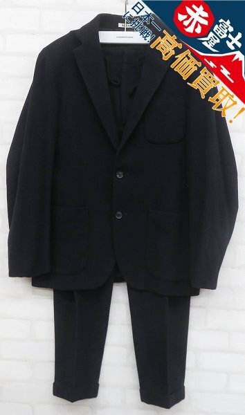 8T9973/AURALEE SUPER SOFT FLANNEL JACKET SLACKS セットアップ オーラリー ジャケット パンツ拍卖