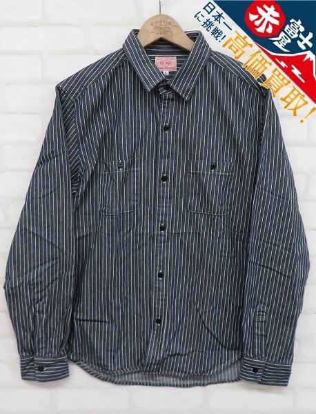 9T0217/BIG MIKE ヒッコリーストライプワークシャツ ビッグマイク拍卖